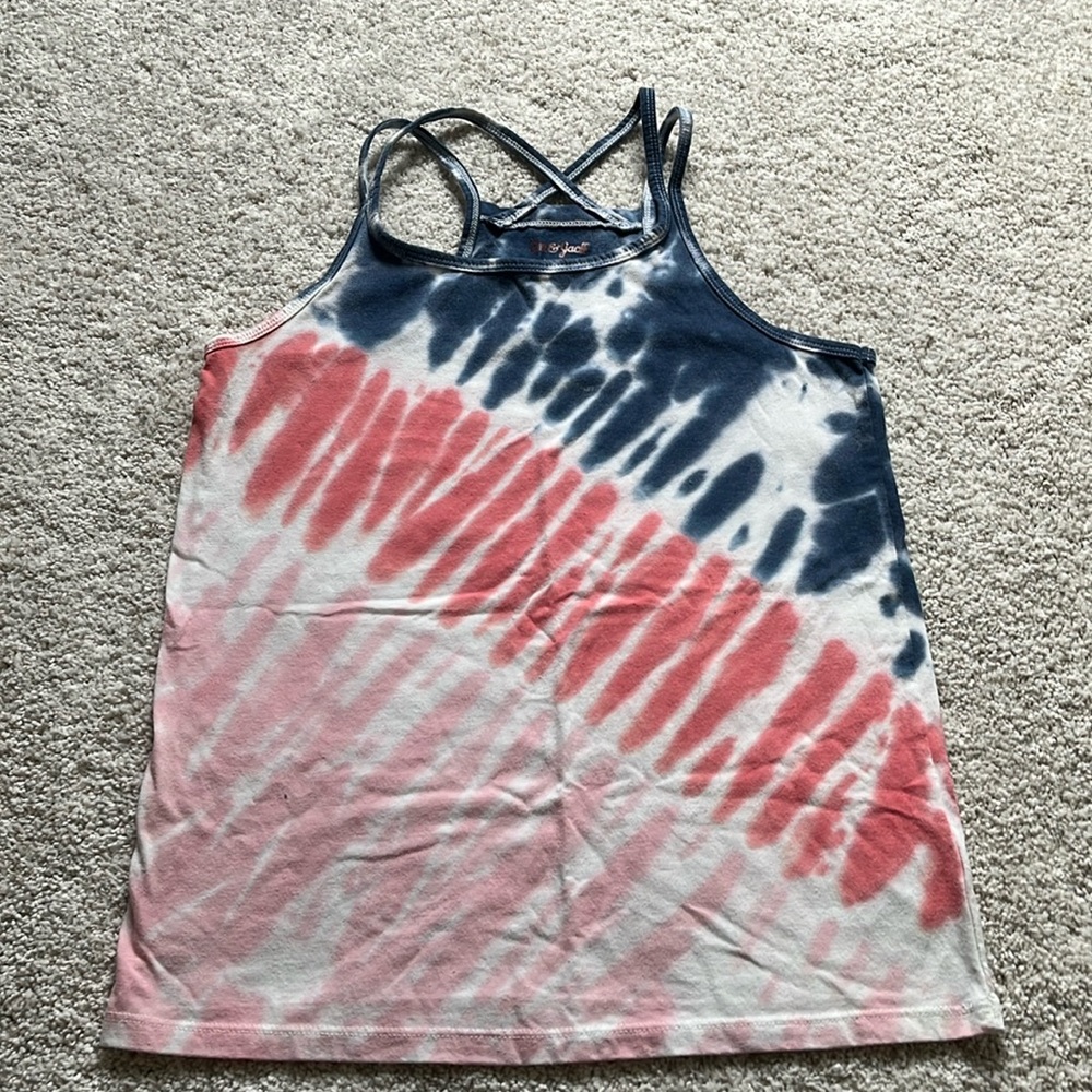 Girls size 10/12 tie dye tank top